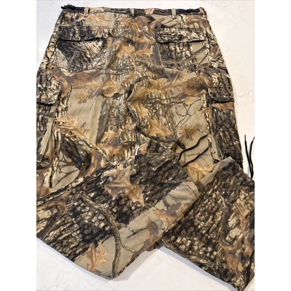 Duck Commander Other - Vintage USA Commander Pants Mens L 38-40 Camo Adjustable Waist Hunting Cargo